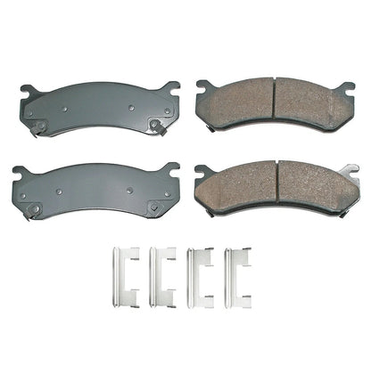 Front Brake Kit 305mm Drilled Rotors & Akebono Ceramic Pads for Cadillac Chevy GMC