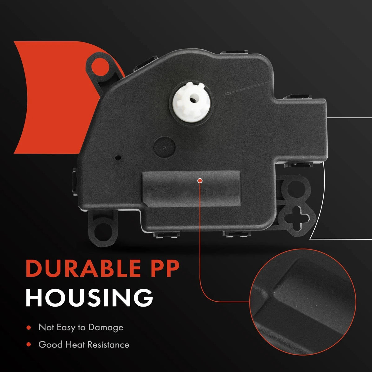 Main Air Door Actuator for Ford F-150 (2009–2010), Escape (2008–2012), Mustang (2010–2014) AR3Z19E616D, 604-242