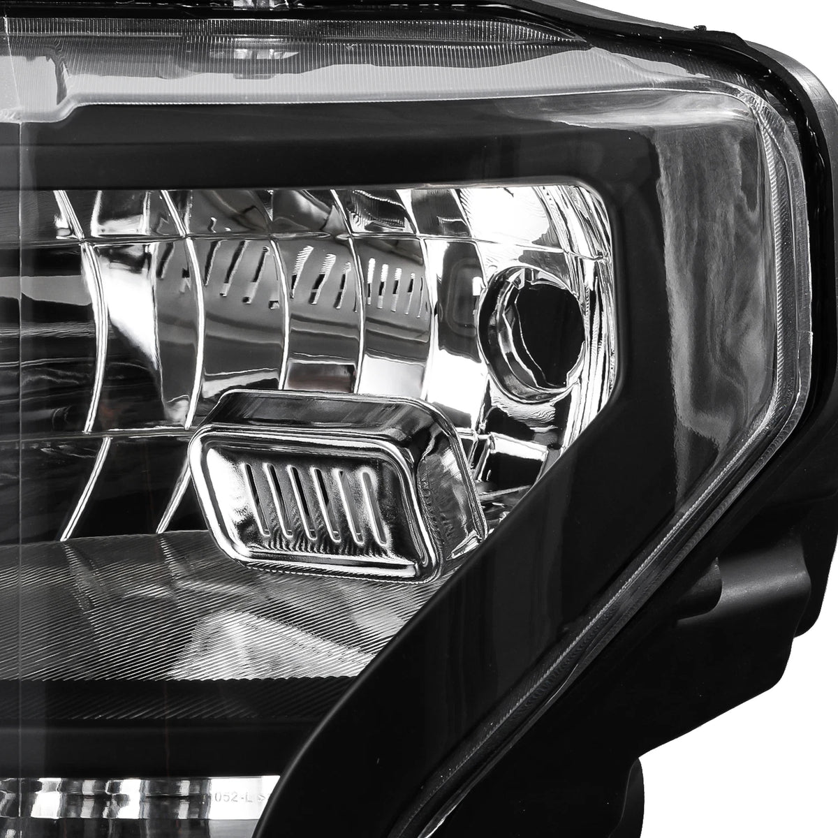Headlight Lamps for Ford F150 (2018–2020) Black Housing Clear Corner