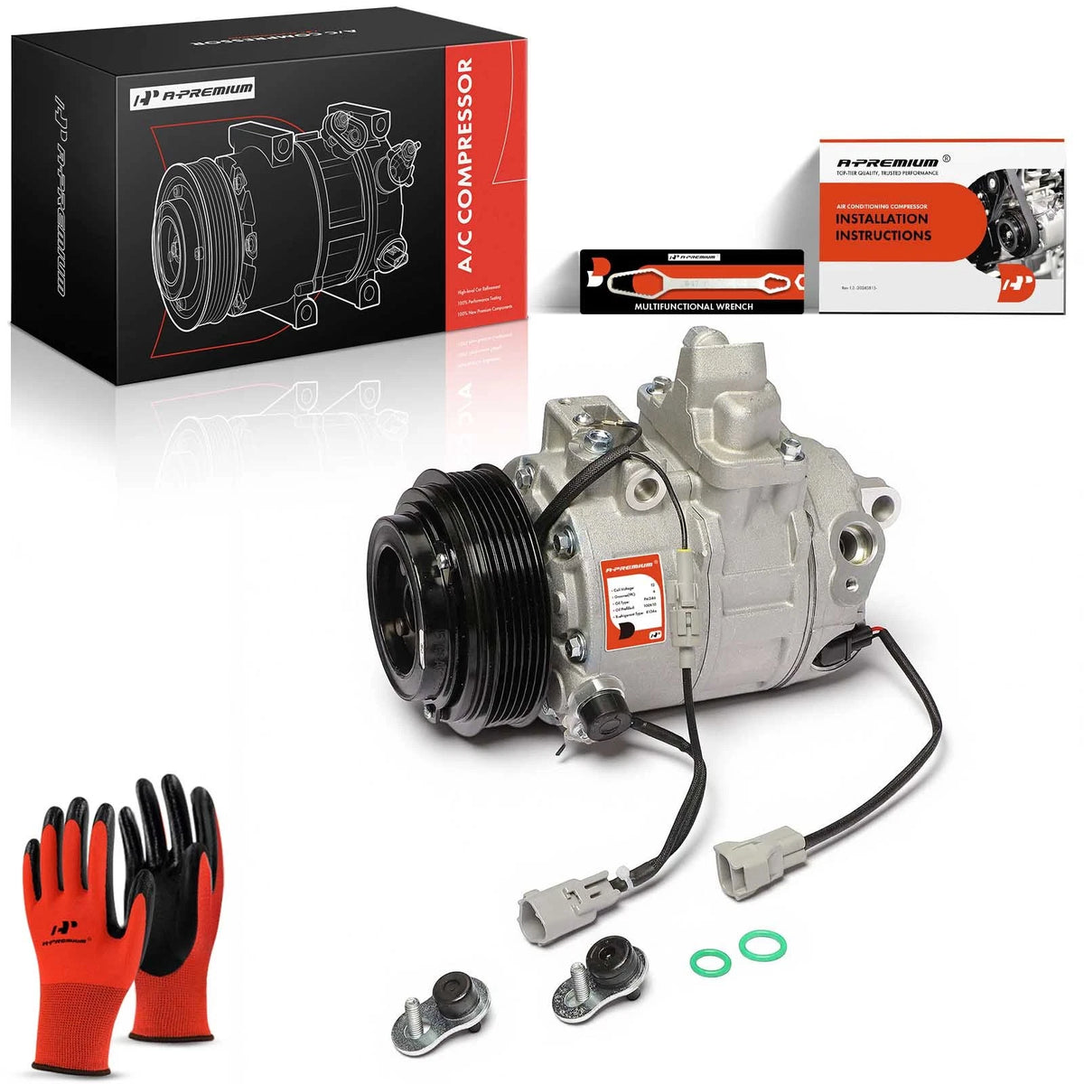 A/C Compressor with Clutch for Lexus LS430 (2001–2003) 8832050102, 58302