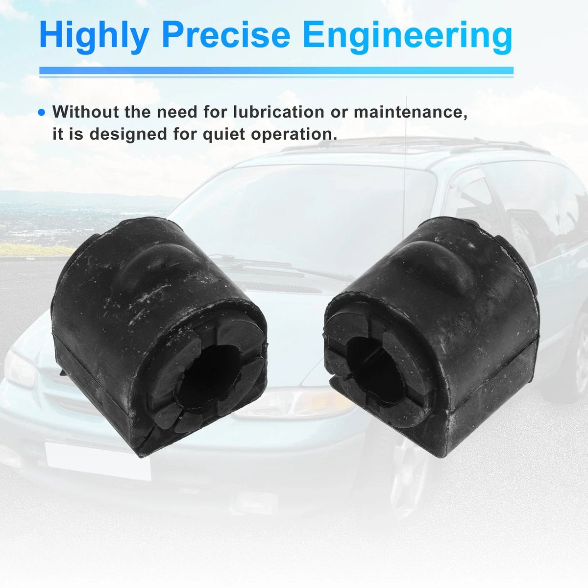 Stabilizer Sway Bar Bushing Kit CV6Z5484C for Ford C-Max (2013–2018) Black