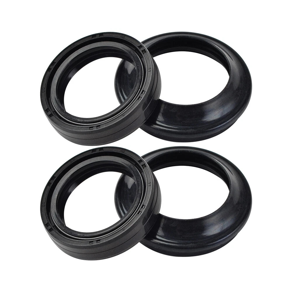 4X Front Fork Oil Dust Seals Kit for Honda CBR250R CBR600F CR80R CR85R NX250