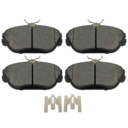 Set of 4 Front Semi-Metallic Brake Pads for Ford Taurus (1994–1997)