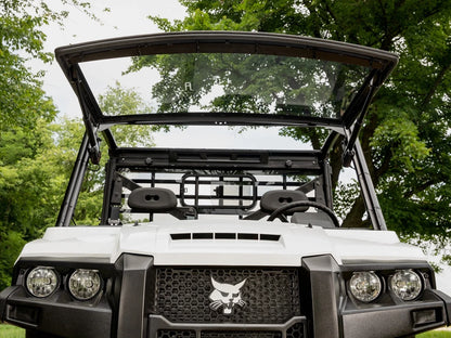 SuperATV Maxdrive Power Flip Windshield for Bobcat UV34/UV34XL (2019–2023)