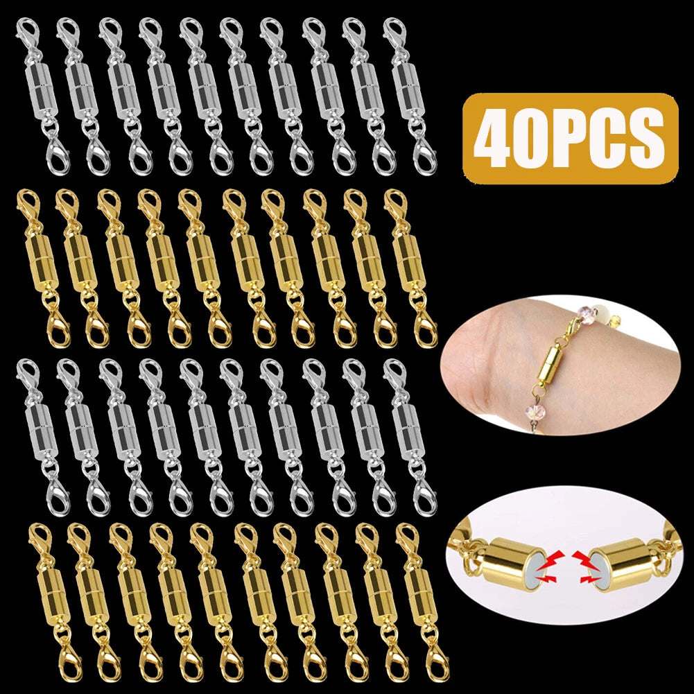 Strong Magnetic Lobster Claw Lock Clasp Connector for Jewelry