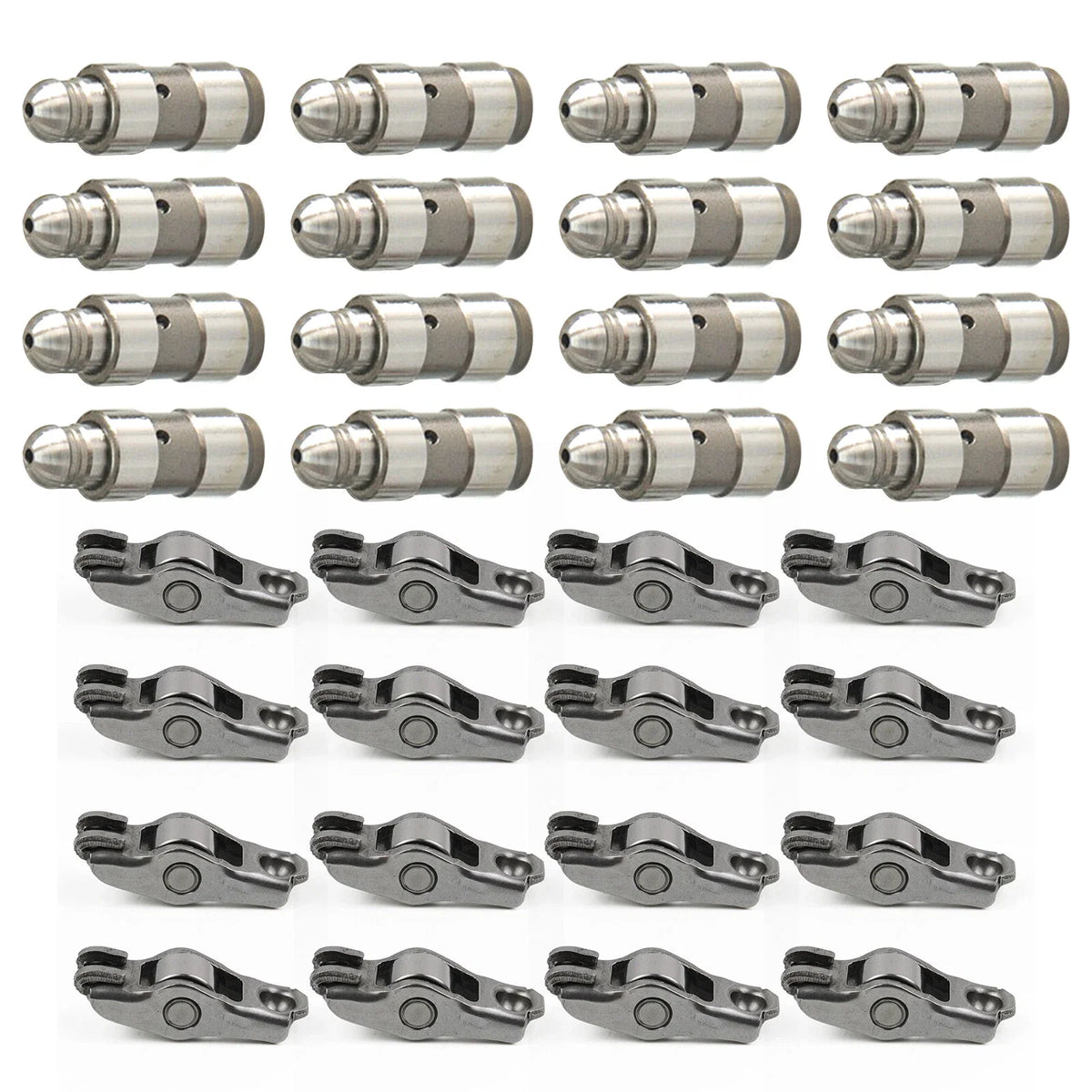16PCS Intake Exhaust Rocker Arms Lifters for Audi A3 VW Jetta Passat (2006–2016)