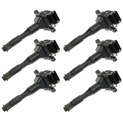 Set of 6 Ignition Coils for BMW 5 Series (1996–2005) SET-SIUF354T-6