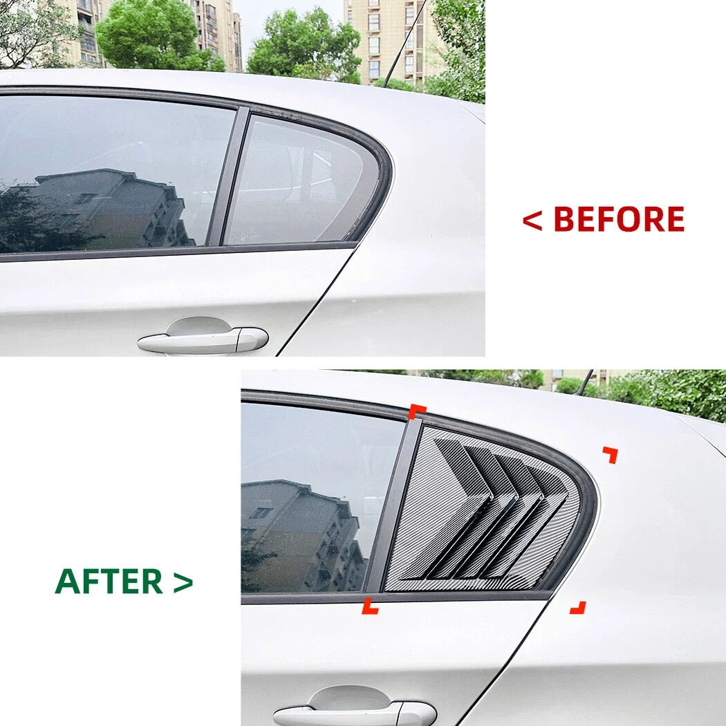 Rear Window Quarter Duct Louver Vent Cover for BMW 1 Series E87 (2005–2011)