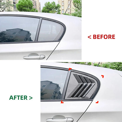 Rear Window Quarter Duct Louver Vent Cover for BMW 1 Series E87 (2005–2011)