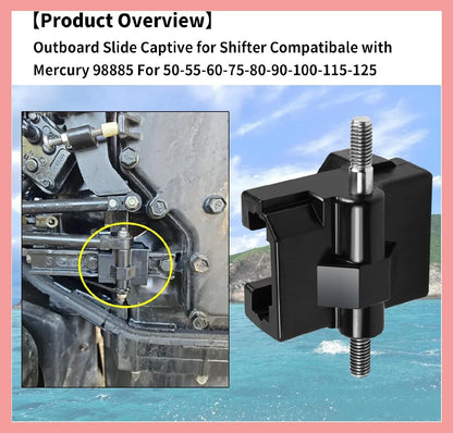 1x Shifter Slide for Mercury 45-100 (1945–1955) 98885-1