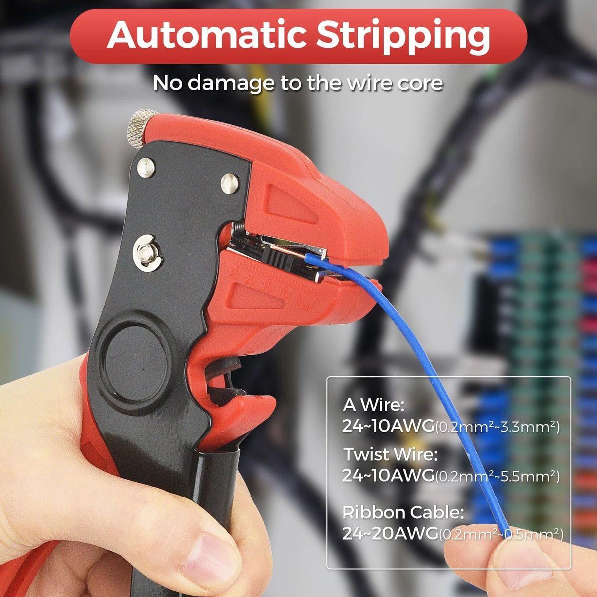 2X Automatic Wire Stripper and Cutter for WGGE (2023–2023)