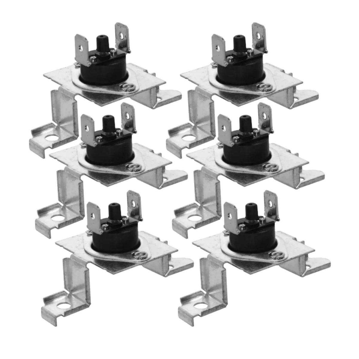 6pcs Dryer Thermostat Thermal Fuse for LG Kenmore