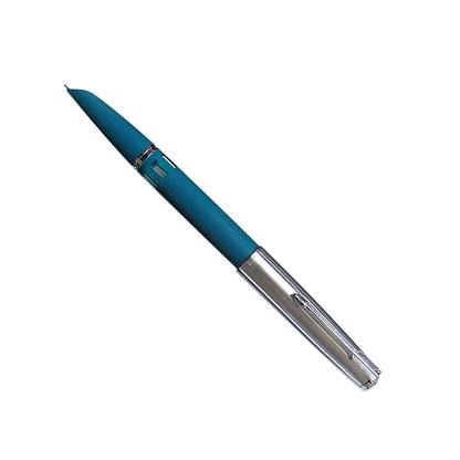 Wing Sung 601 Fountain Pen F Nib 0.5mm Ink Pen for Blue