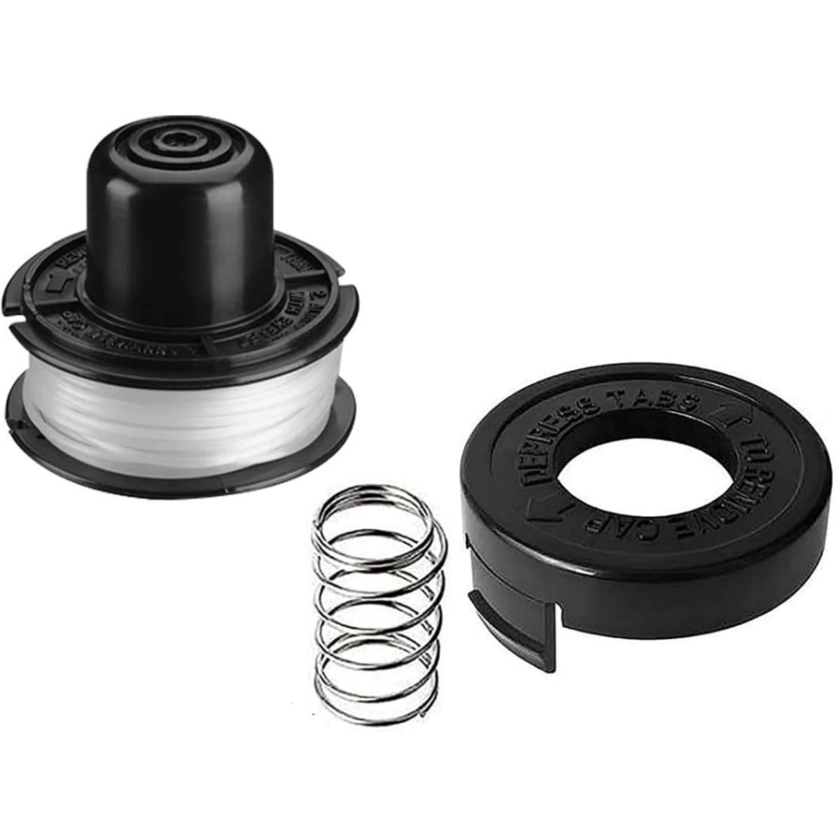 Replacement Spool Line Kit for Black & Decker ST200 ST300 ST400