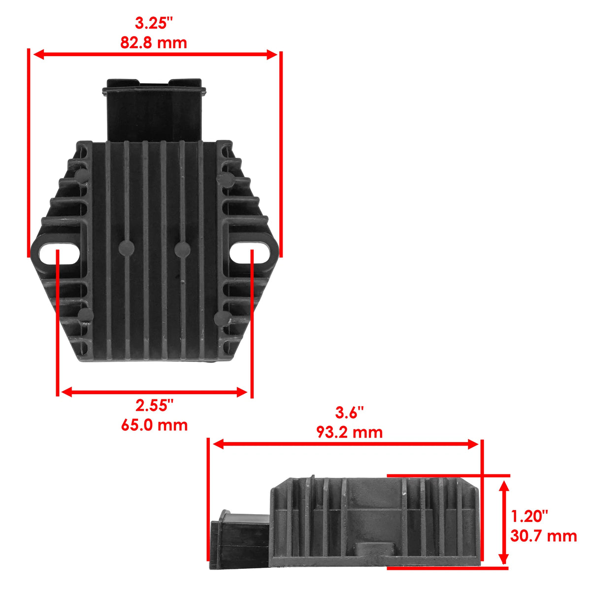 Regulator Rectifier for Honda PC800 A AC Pacific Coast (1989–1998) VR4926RR163HS, 31600MV4010, 31600MV4000
