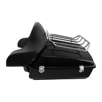 Chopped Trunk Solo Mount Rack for Harley Touring Street Glide (2014-2025)