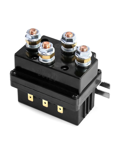 12V 500A Winch Relay Solenoid for ATV UTV 4x4 (Dual Direction Motor Control)