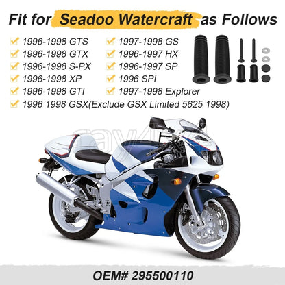Handle Grip Kit for SeaDoo PWC GS HX SP (1996–1998) 295500110