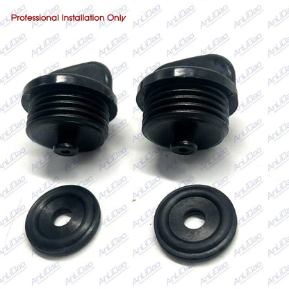 2Pcs Water Flush Plug with Gasket for Suzuki 150HP-300HP (17913-93J00, 17914-93J00)