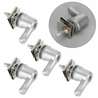 Set of 4 Saddlebag Lever Lock Bolts & Nuts Kit for Touring (2001–2020)