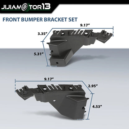 Set of 2 Front Bumper Brackets for Audi Q5 SQ5 (2009–2017) jijia050710