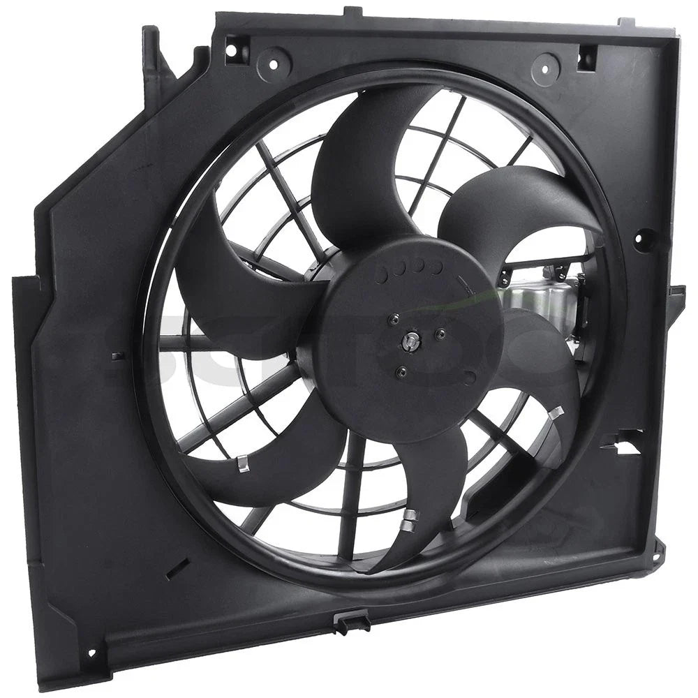Radiator and Cooling Fan Kit for BMW 320i 325i 330i (2001–2005)