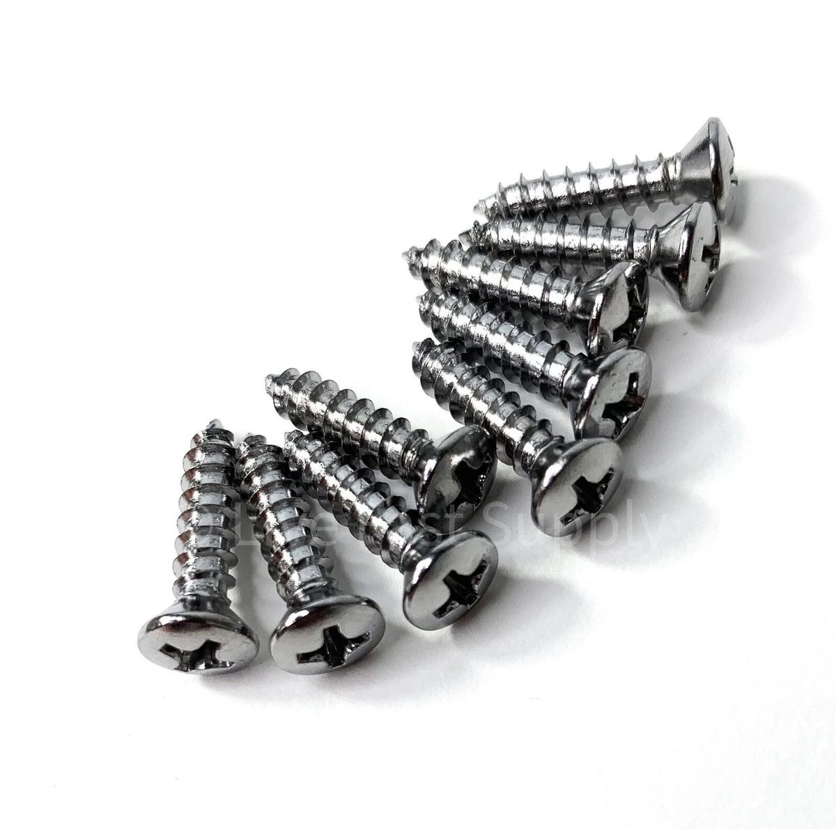 Door Sill Plates Screws Hardware Set for Ford Mustang (1965–1968)