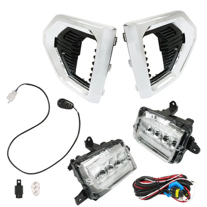 LED Fog Lights for GMC Sierra 1500 AT4/Denali/SLT (2019–2021) Pair