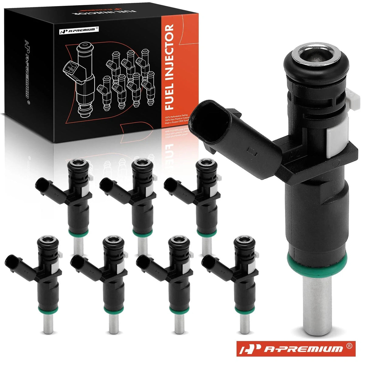 Set of 8 Fuel Injectors for Mercedes-Benz E550 ML550 ML350 (2007–2011)