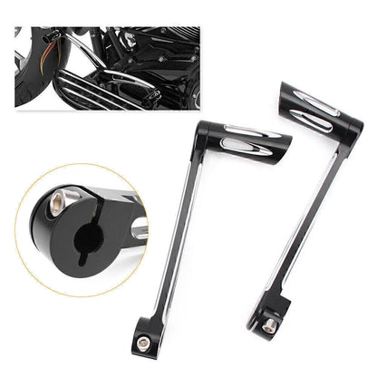 Motor Aluminum Heel Toe Shift Lever & Shifter Pegs for Harley Touring (1997–2016)