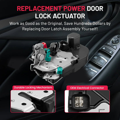 Rear Left Door Lock Actuator for Dodge Ram 2500 (2003–2009) 55256715AF
