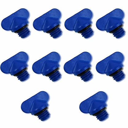 Pack of 10 Mercruiser Manifold Engine Block Drain Plug Kit 22-806608A02, 18-4226