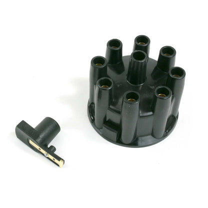 V8 Female Ready to Run Cap/Rotor for Speedway Motors (2896972-BLK)