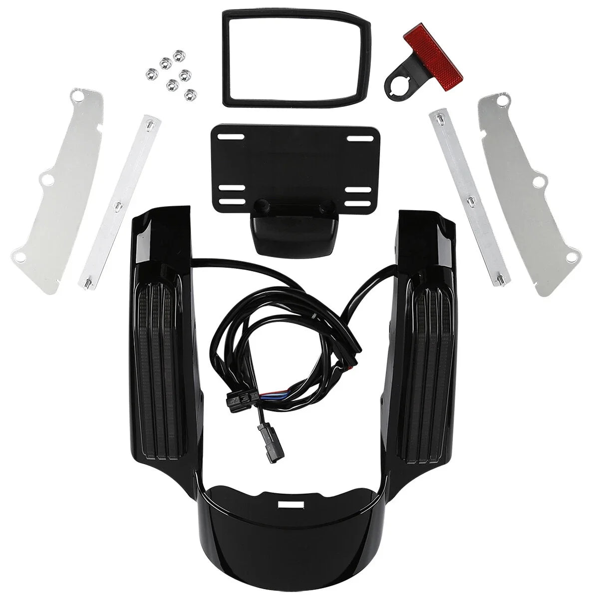 Rear Fender Fascia for Harley Davidson Touring Street Glide (2014–2024)