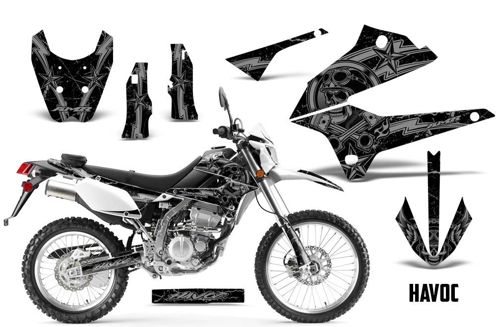 Graphic Stickers Decals for Kawasaki KLX250 D-Tracker (2008–2018)