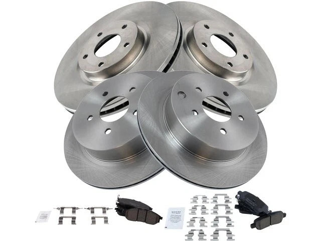 Brake Pad and Rotor Kit for Infiniti M56 (2011–2013) 71594WXSK