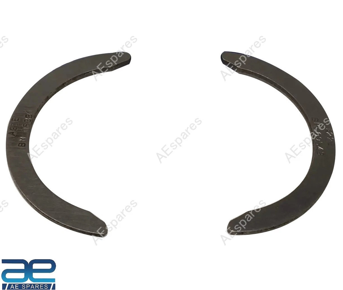 Set of 2 Crank Bearing Thrust Washers for Hyundai Eon Getz I10 Santro (2103002805)