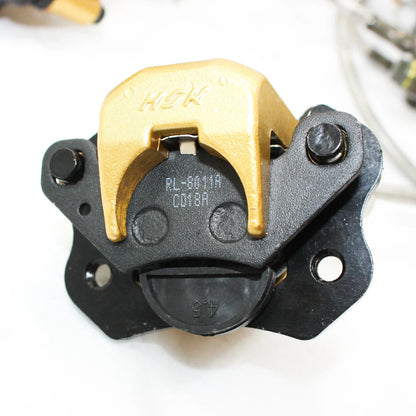 Hydraulic Disc Brake Caliper Pad System for 250cc Quad Dirt Bike