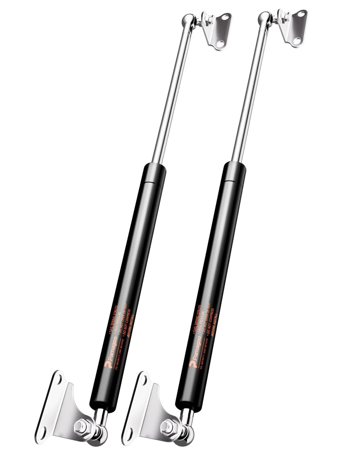 2X 36" Gas Struts 80 Lb for RV Storage Bed Lift with Brackets