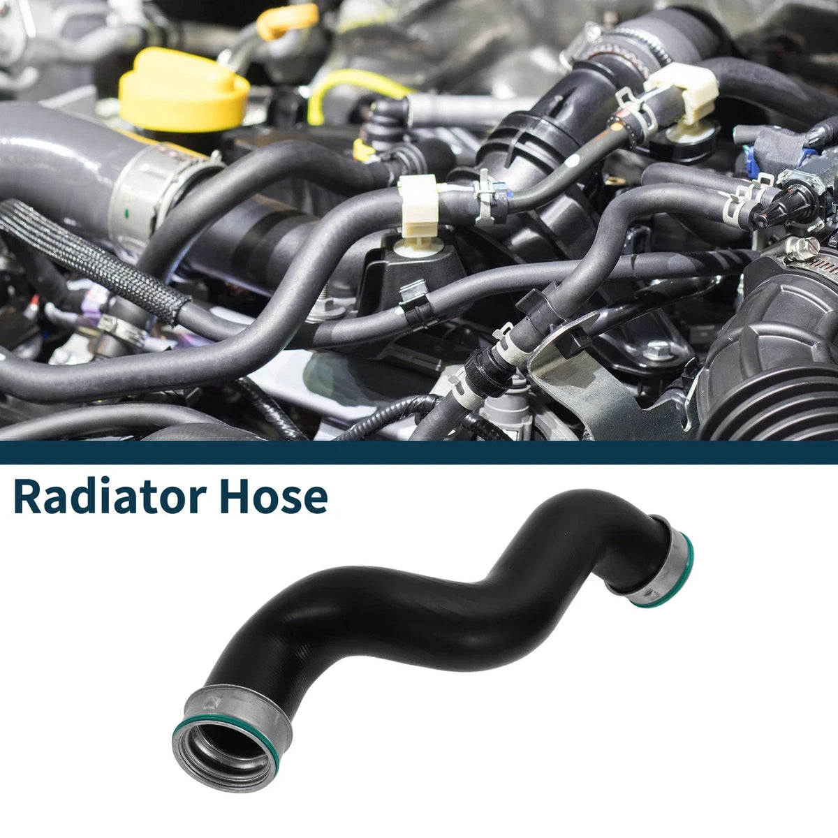 Radiator Hose for Volkswagen Passat 1.9 2.0 TDI (2003–2005) No. 3B0145834N