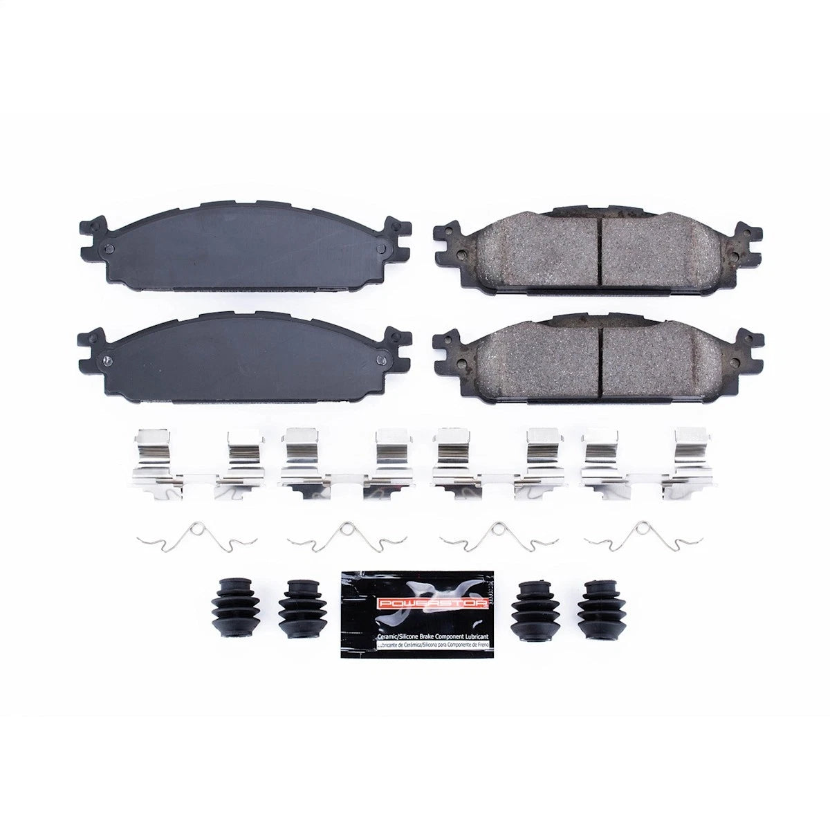 2X Powerstop Z23-1508 Brake Pad Set Front for Ford Taurus (2011–2019)