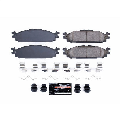 2X Powerstop Z23-1508 Brake Pad Set Front for Ford Taurus (2011–2019)