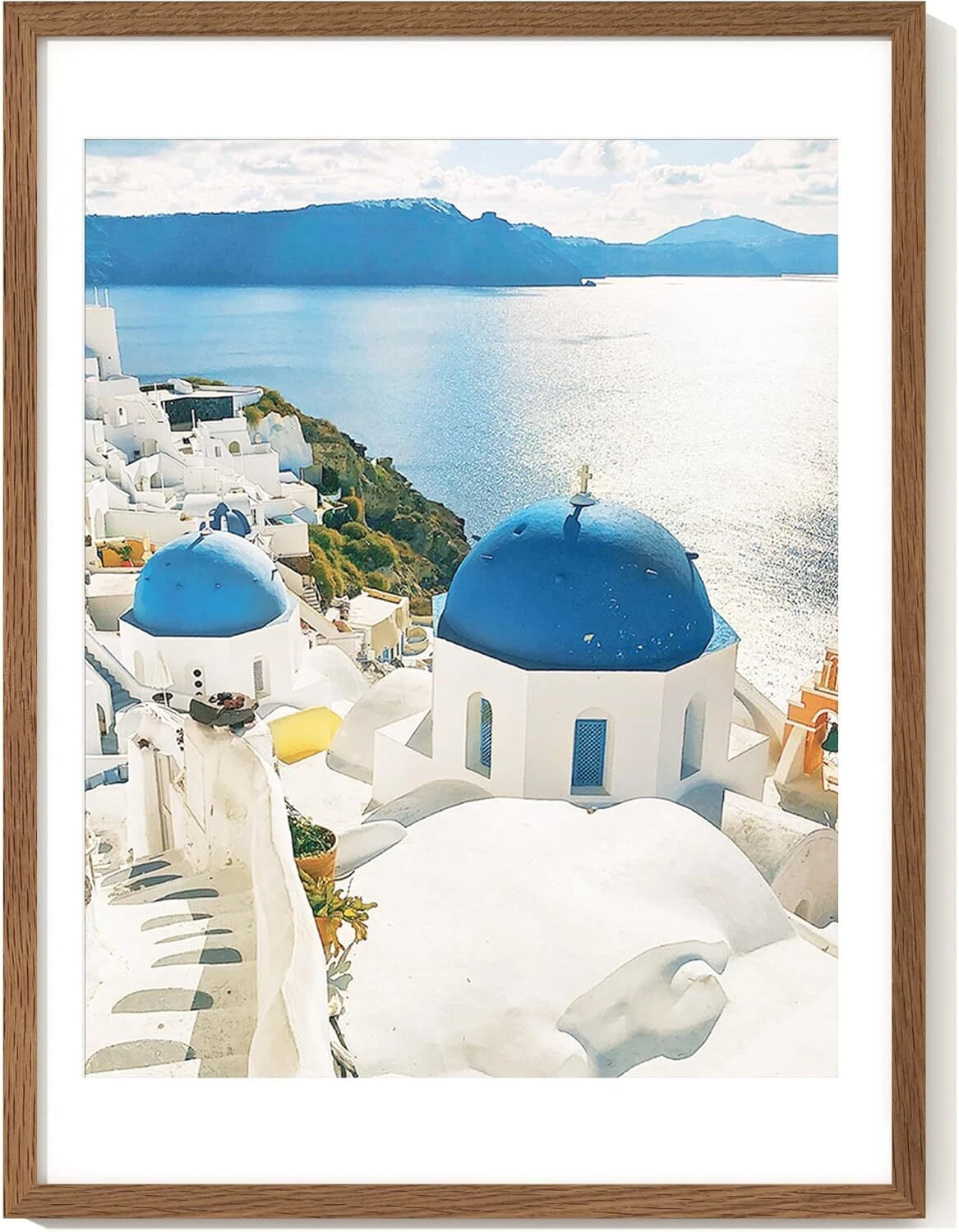 18x24 Poster Frame for 16x20 Pictures (Solid Oak Wood)