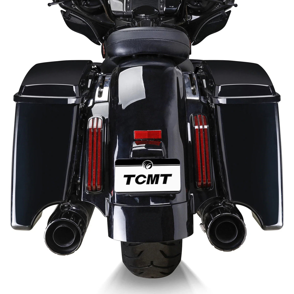 4" Extended Hard Saddlebags for Harley Touring Road King Glide (2014–Present)