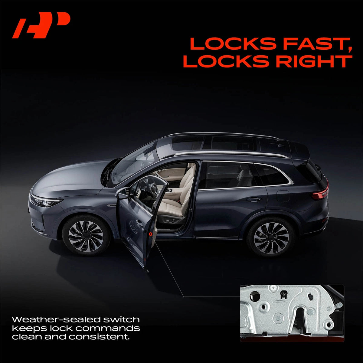 Front Left Door Lock Actuator for BMW 528i 550i 535d M5 (2011–2016) 51217185689, 937-848