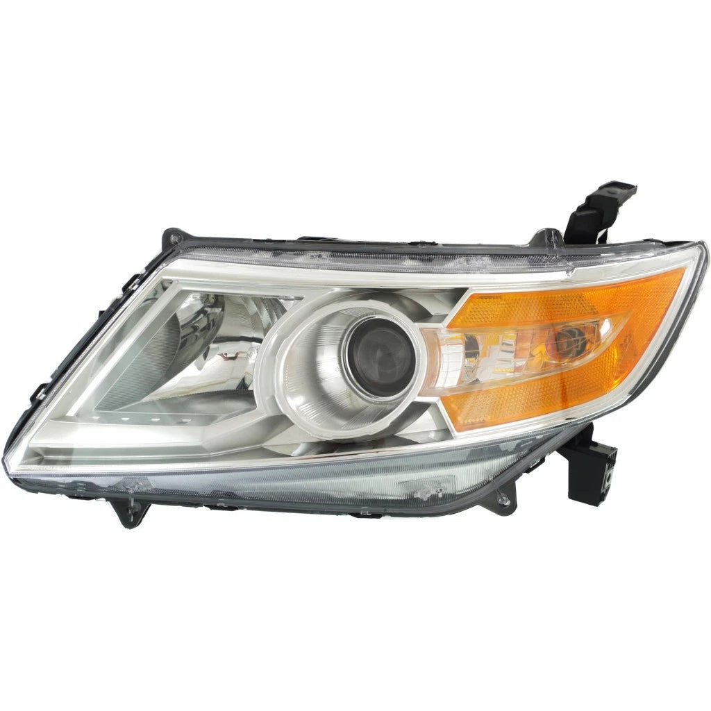 Headlight Driver Side Halogen for Honda Odyssey (2011–2013) HO2502142, CLX-M0-HD590-B001L