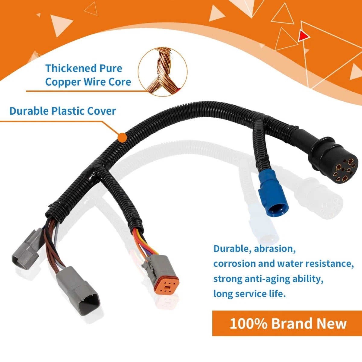423-6344 Engine Adapter Harness for Johnson/Evinrude (1976–1995) #176344