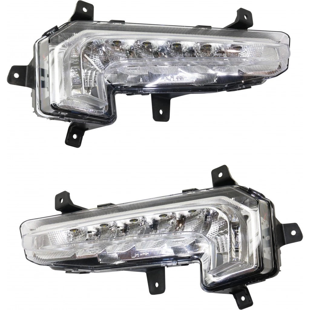 Daytime Running Light for Chevy Malibu (2016–2018) PLX-M0-12-5384-00-9, GM2562110, GM2563110