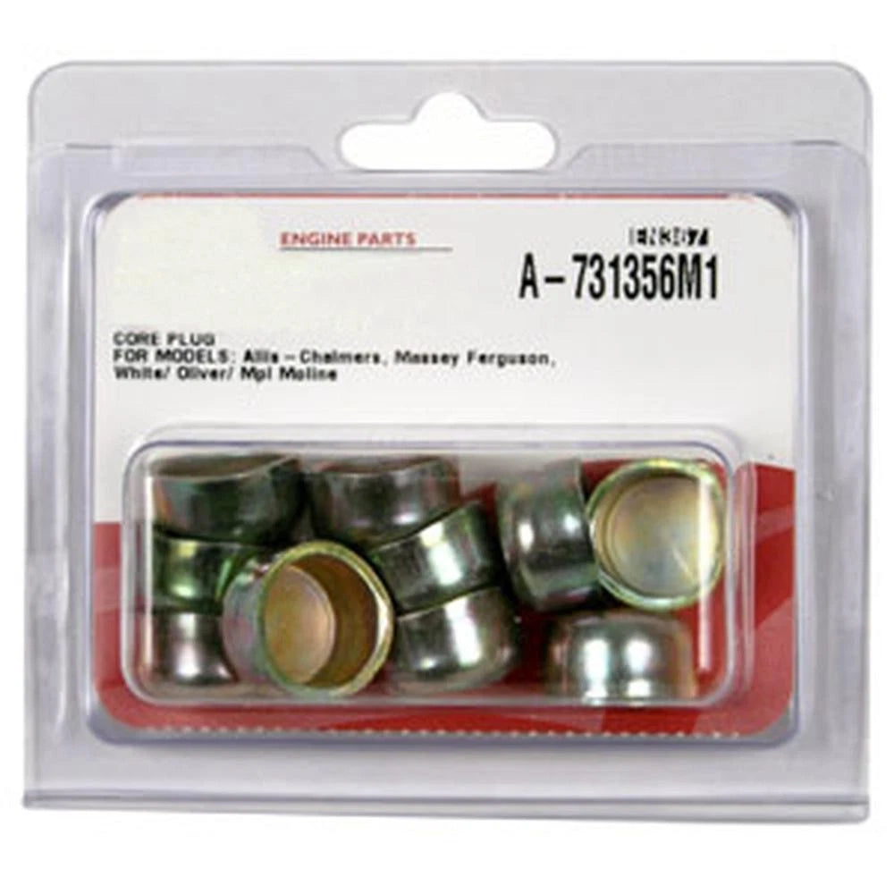 Cylinder Block Freeze Plugs for Massey Harris (Pack of 10)