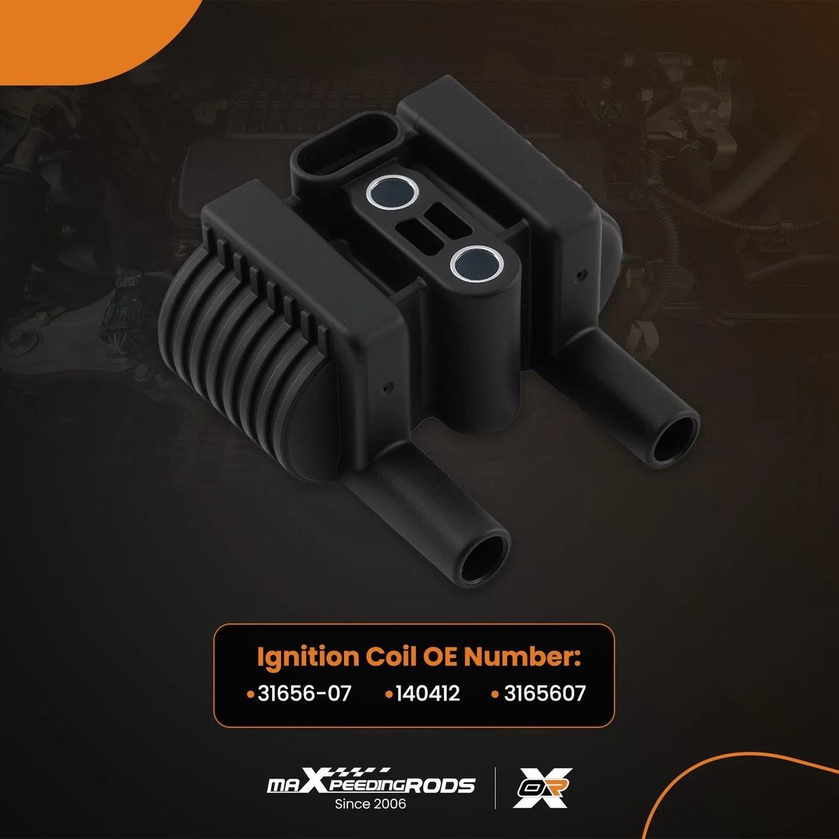 Ignition Coil for Harley Forty-Eight XL1200X (2010–2022) 31656-07 3165607